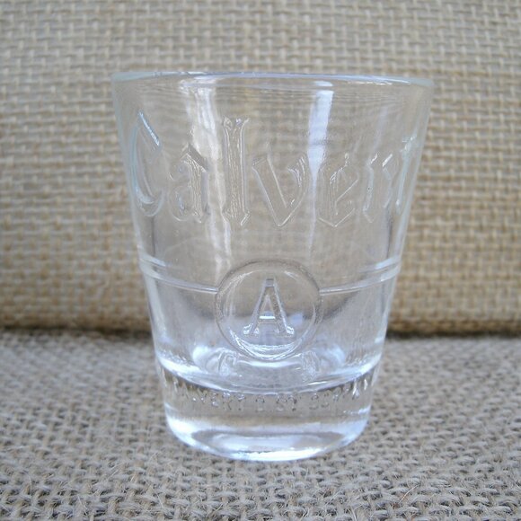 Vintage Lord Calvert Reserve A Whiskey Shot Glass - Picture 1 of 12